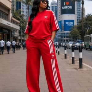 LuxeEase Signature 2-Piece Set - Red