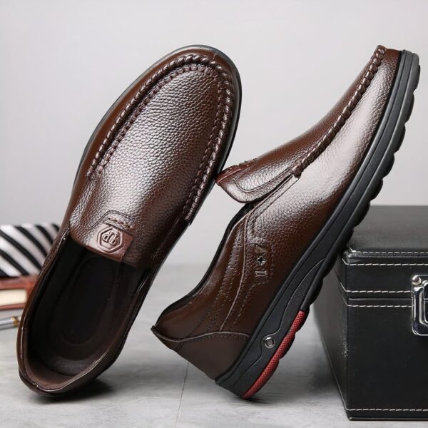 Genuine Leather Orthopedic Moccasins For Men 5 600x600