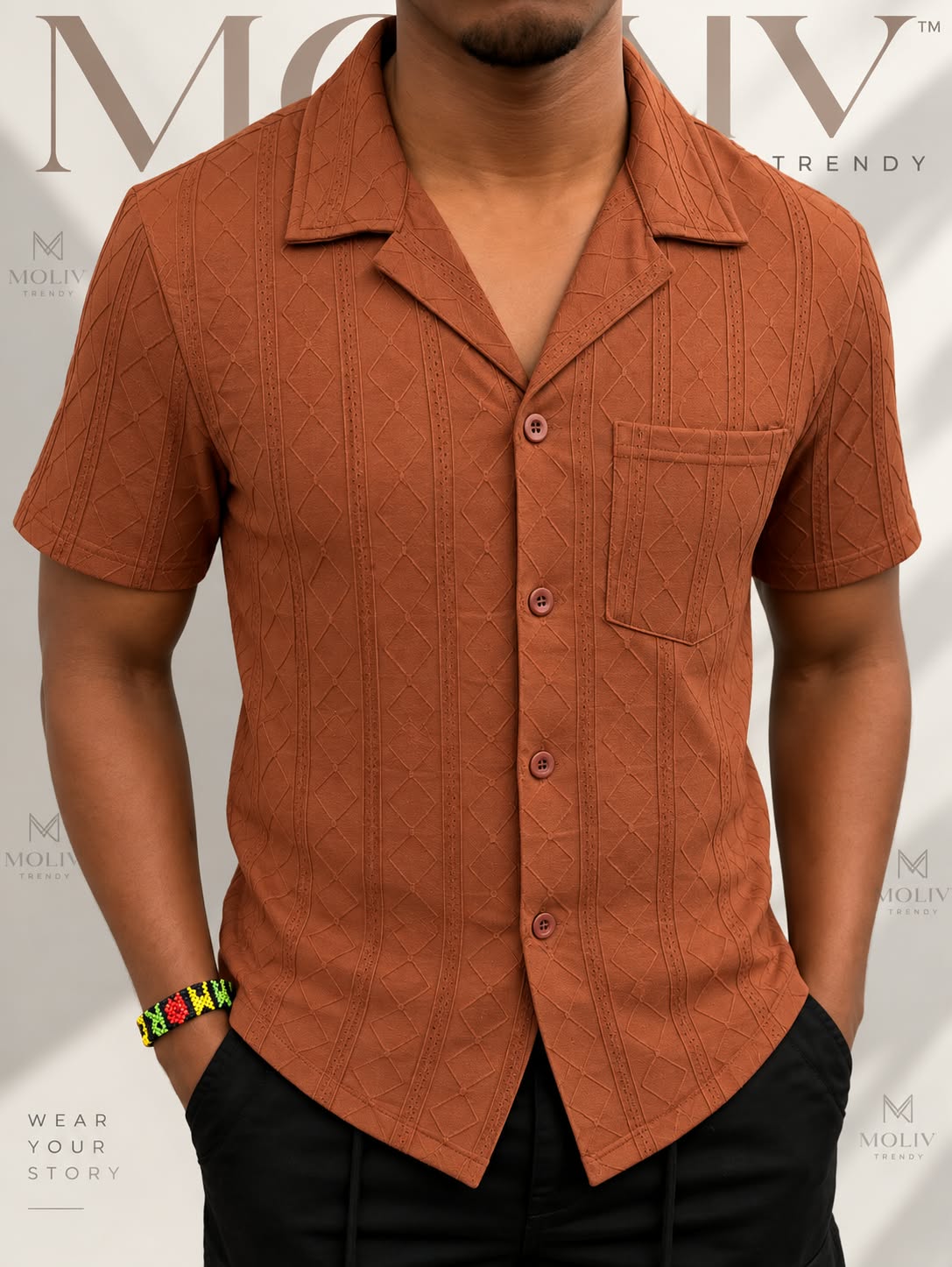 The Verve Textured Cuban Shirt - Image 11