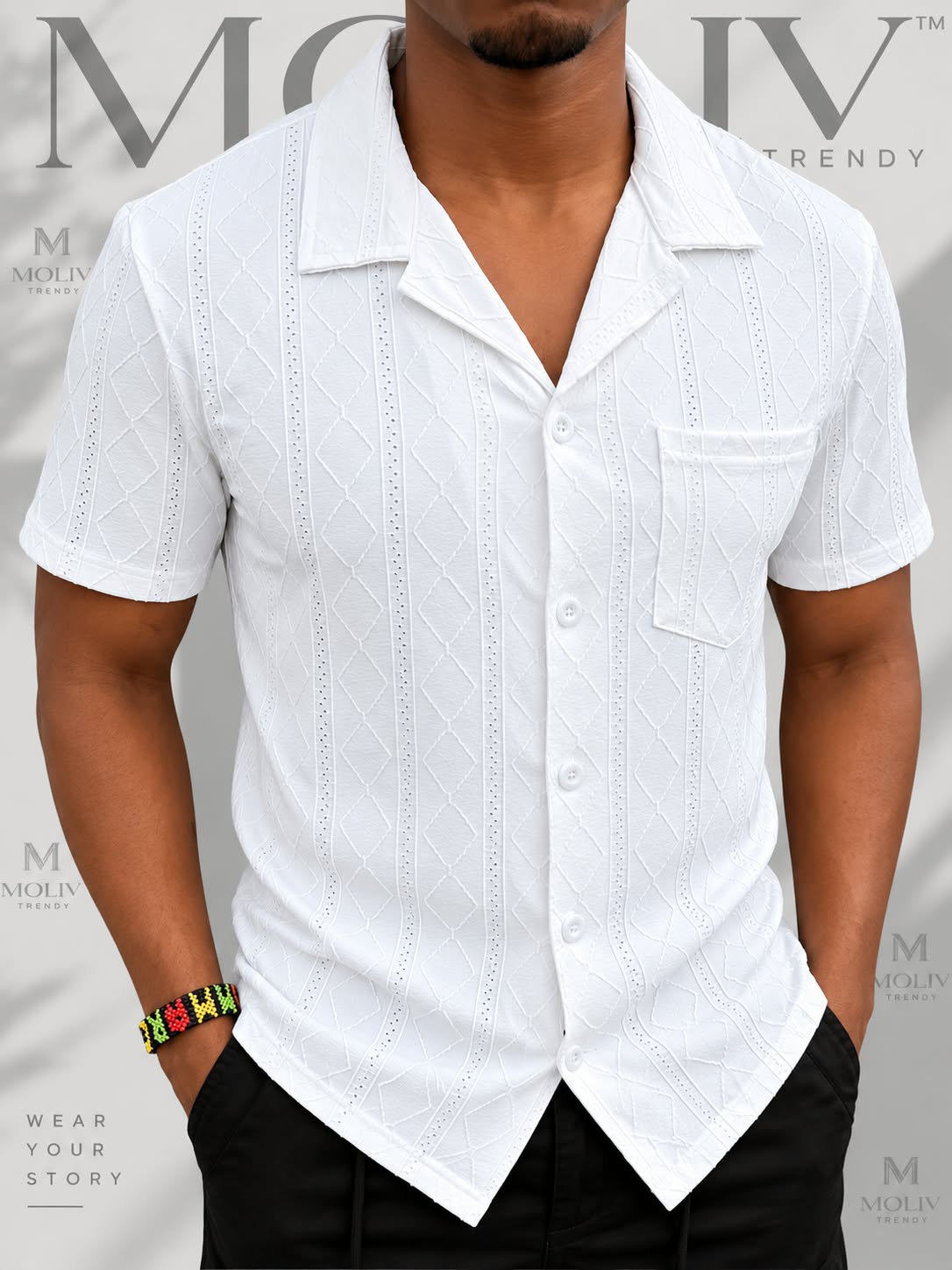 The Verve Textured Cuban Shirt - Image 10