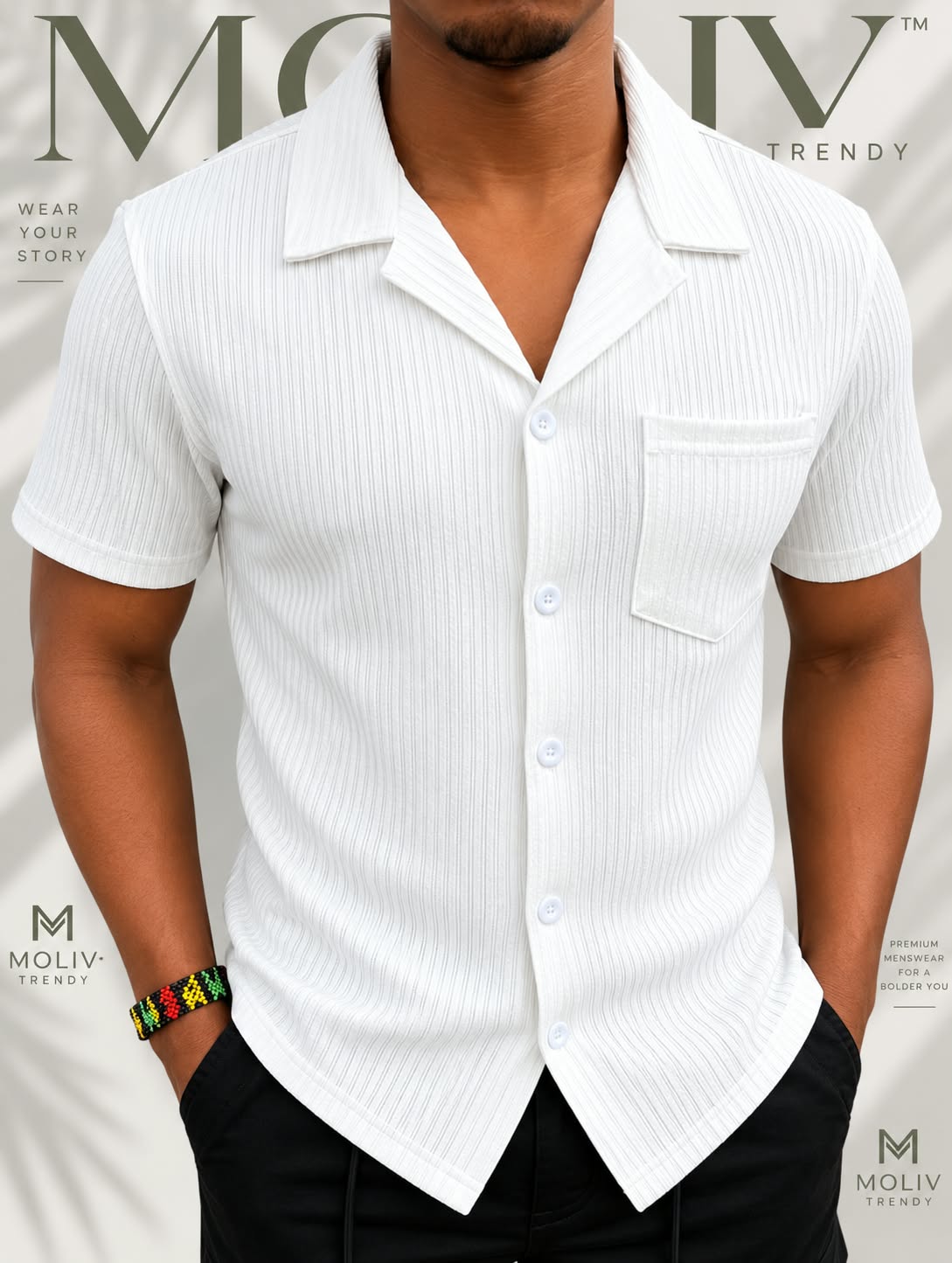 The Verve Textured Cuban Shirt - Image 6