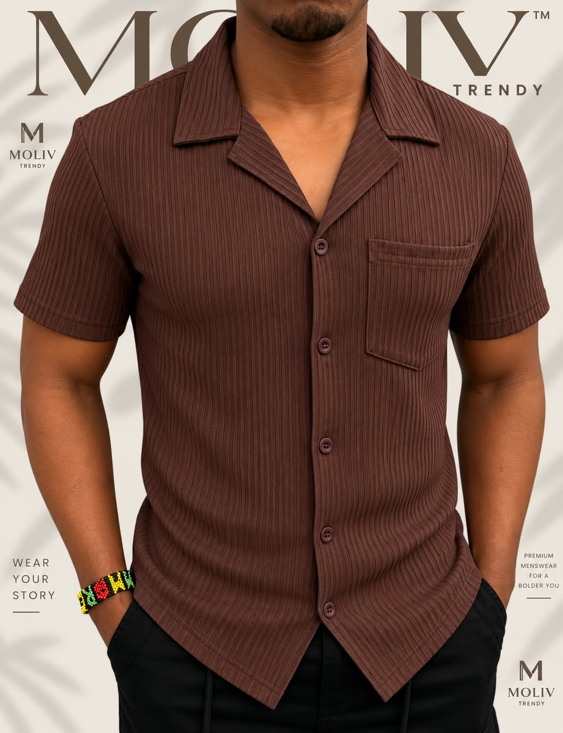 The Verve Textured Cuban Shirt - Image 3